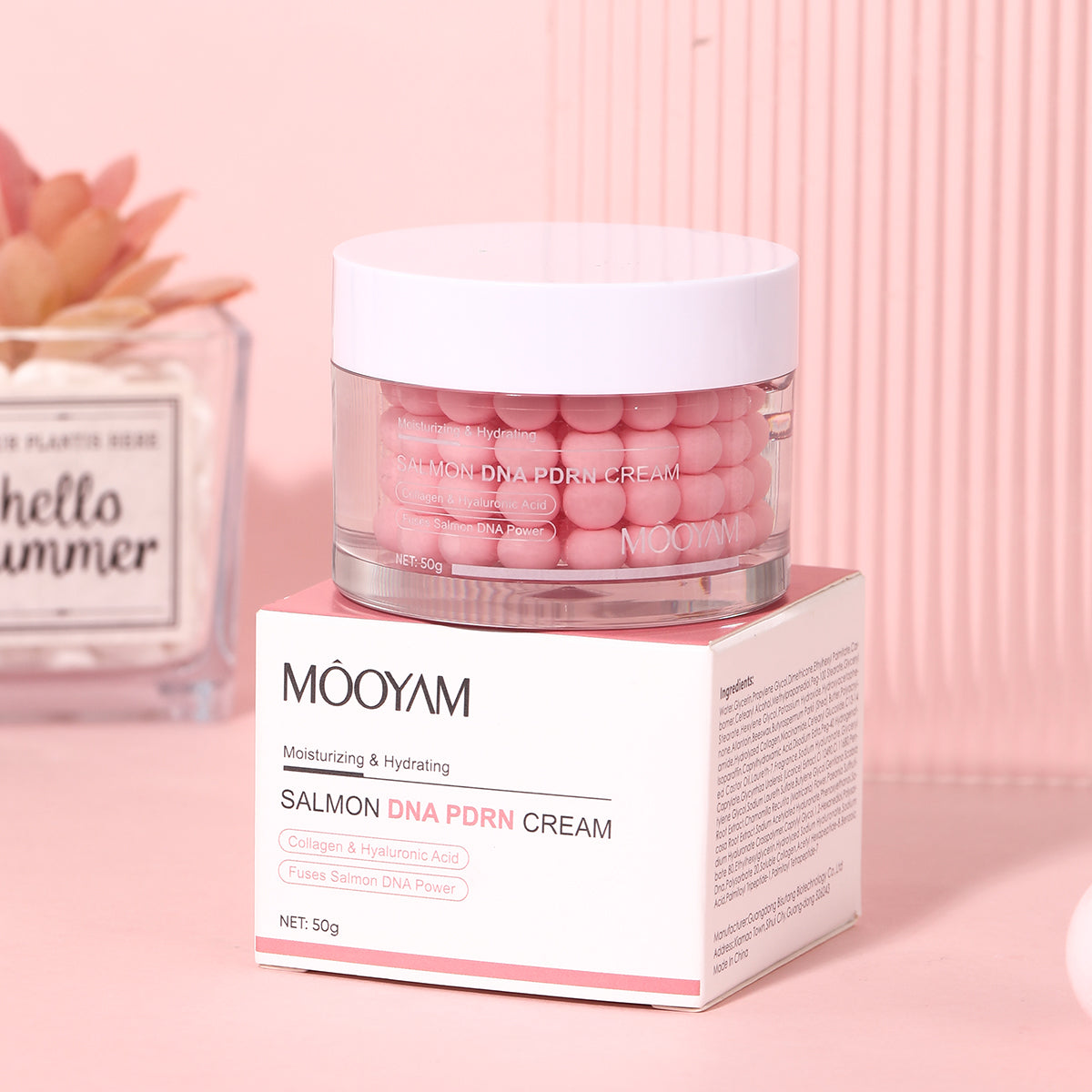 MÔOYAM Salmon DNA PDRN Collagen Capsule Cream Moisturizer