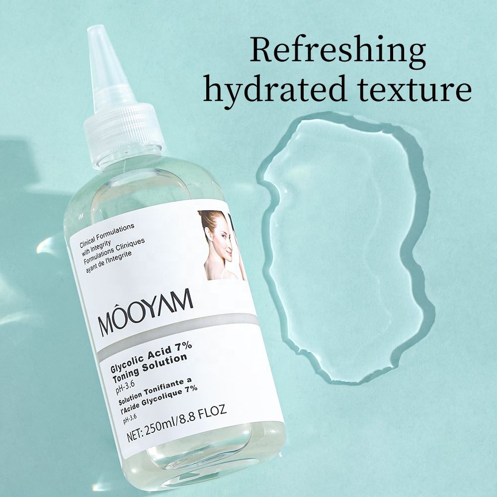 MÔOYAM Glycolic Acid 7% Toning Solution Gentle Exfoliating Toner