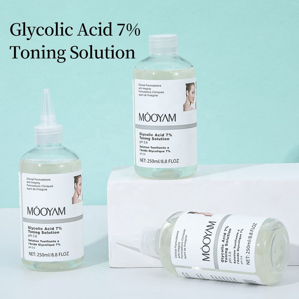 MÔOYAM Glycolic Acid 7% Toning Solution Gentle Exfoliating Toner