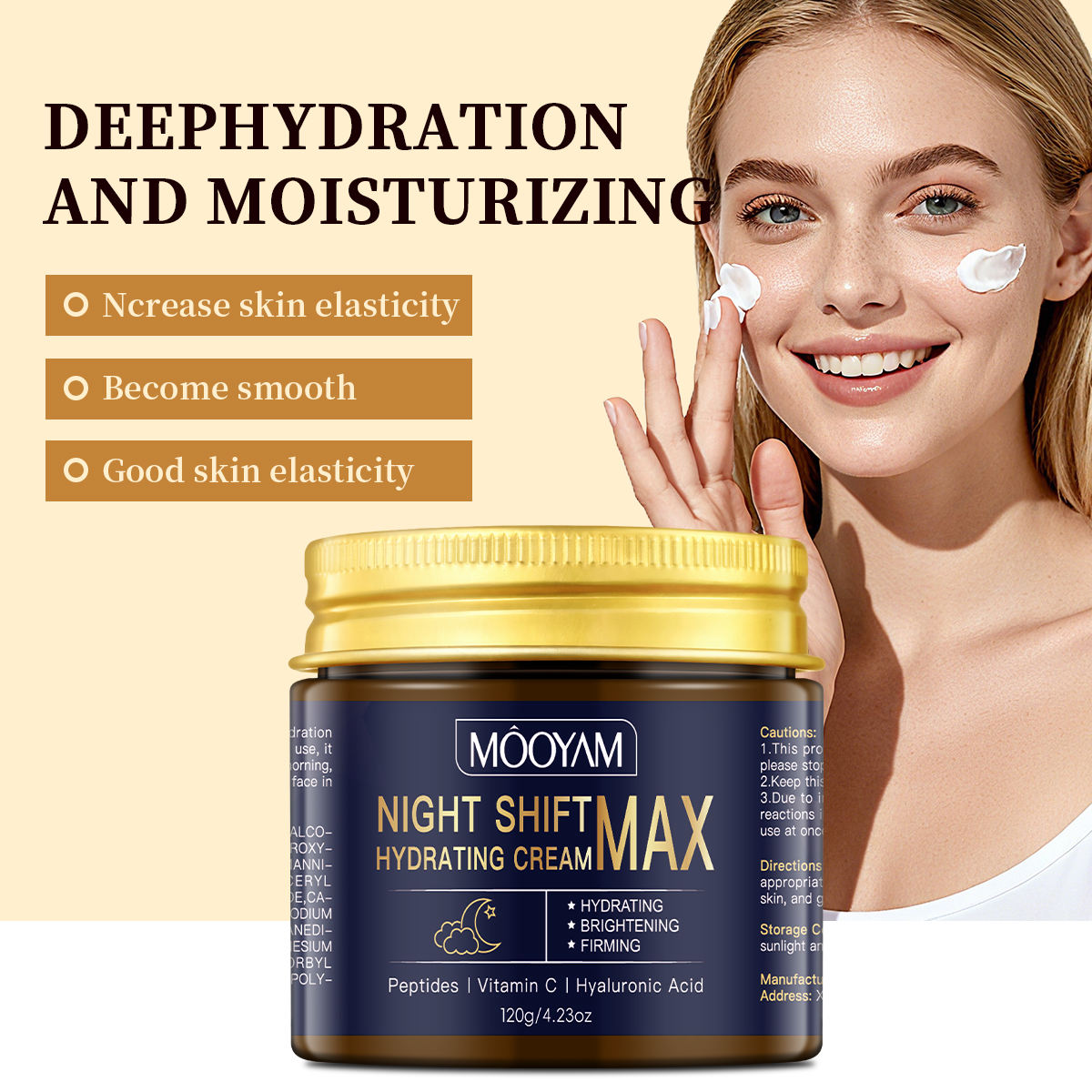 MOOYAM Night Shift Max Hydrating Cream