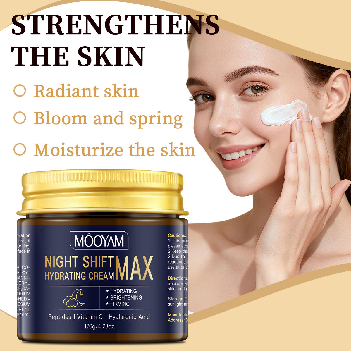 MOOYAM Night Shift Max Hydrating Cream