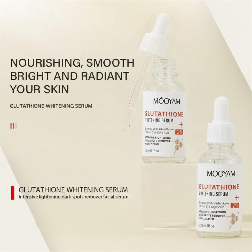 MÔOYAM Glutathione Whitening Serum (30ml) –  Lightening & Dark Spot Remover